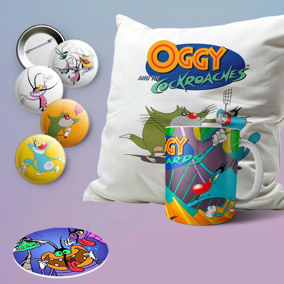 Подарунковий набір бокс Оггі та таргани (253)