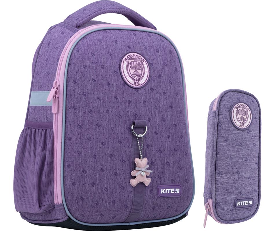 Набір шкільний KITE Education College Line рюкзак каркасний/пенал (202320)