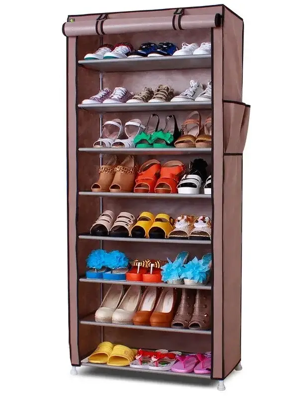 Шкаф органайзер тканевый Shoe Cabinet для хранения обуви - фото 4