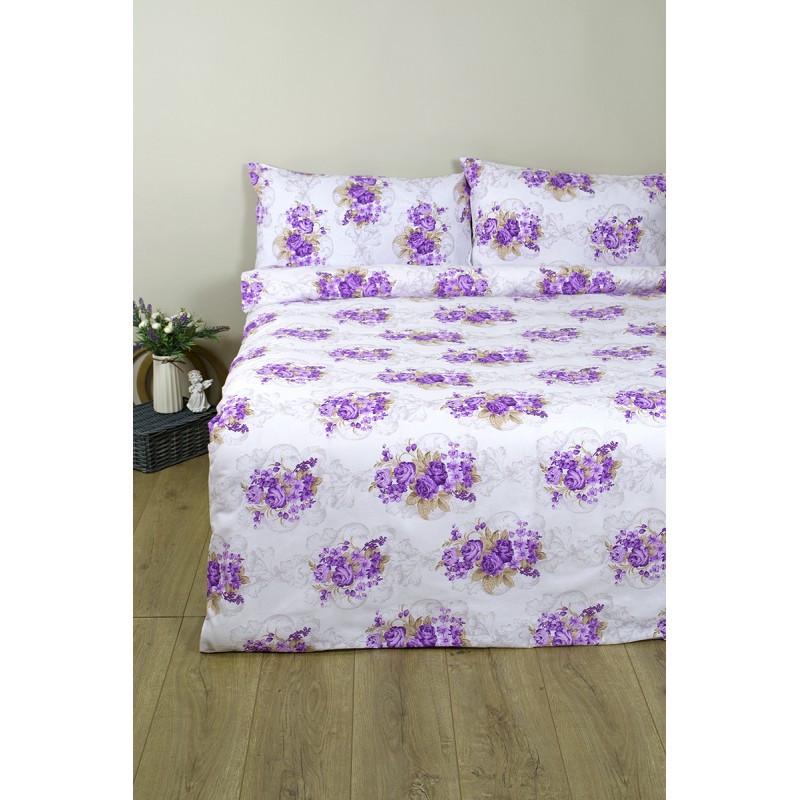 Комплект постельного белья Lotus Ranforce Nancy двуспальный Лиловый (svt-2000022212984) Комплект постельного белья Lotus Ranforce Nancy двуспальный Лиловый (svt-2000022212984)