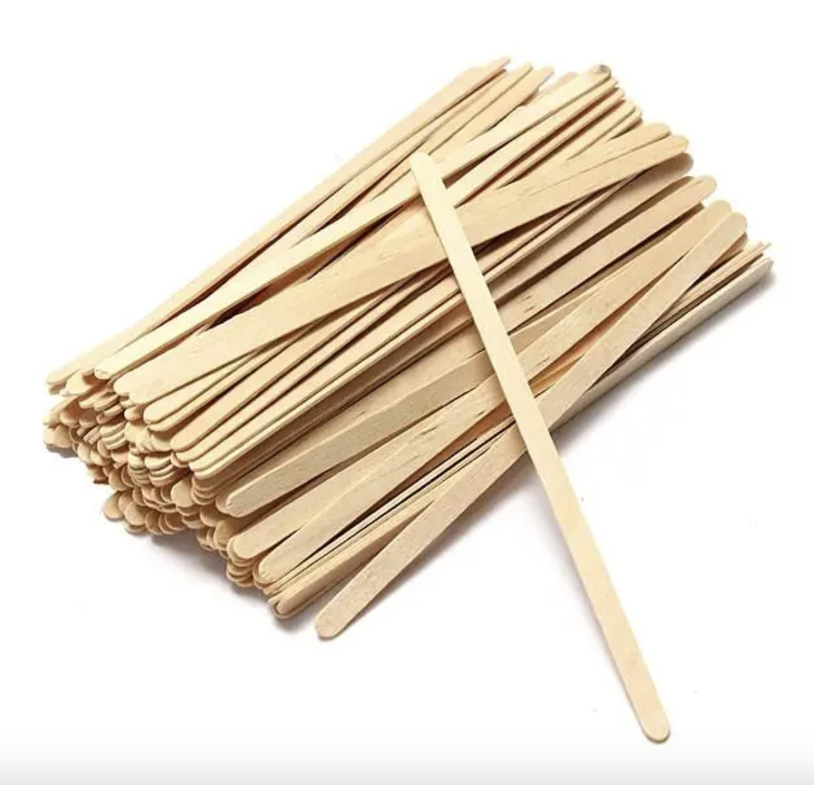 Розмішувачі для напоїв дерев'яні 1 сорт 1000 шт. в ЗІП-пакеті 11 cм