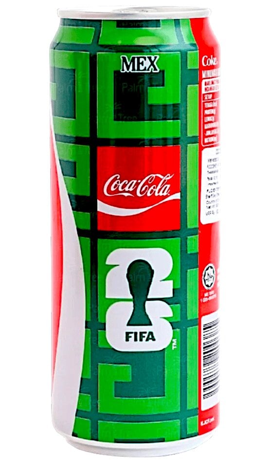 Газований напій Coca-Cola FIFA World Cup MEX Original Taste 330 мл (3116001134)