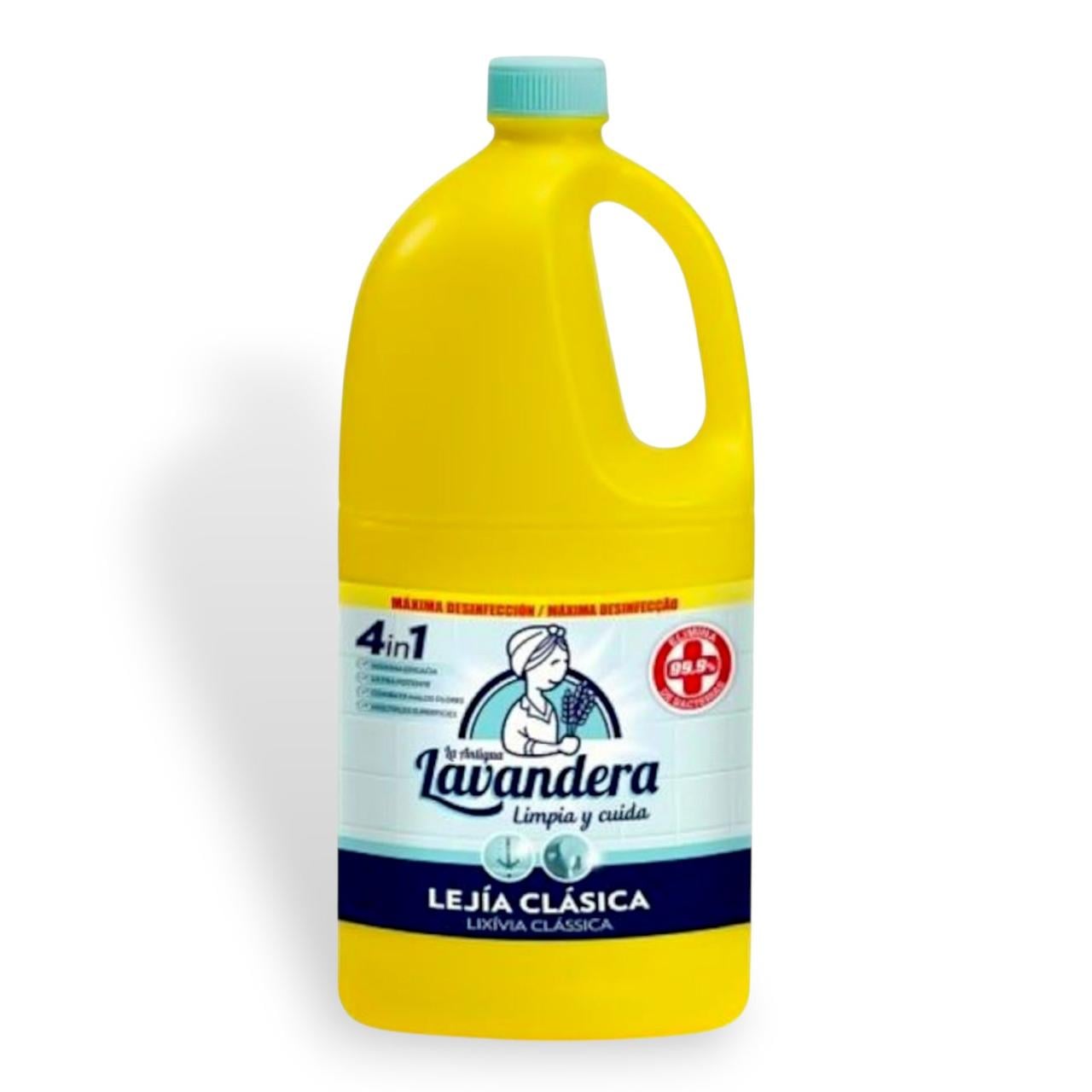 Дезінфектор-відбілювач Lavandera clasica 4в1 універсальний класичний 2 л