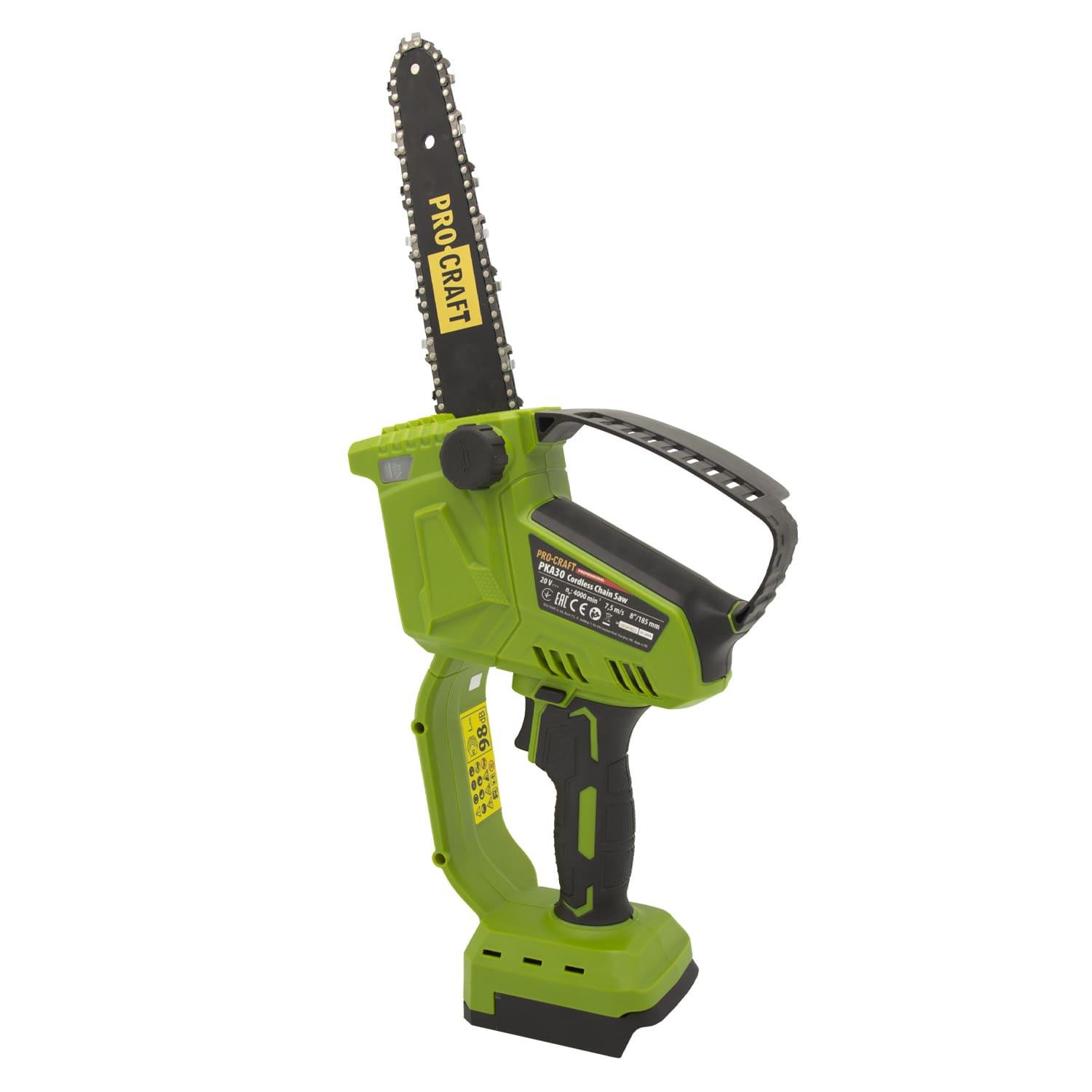 Пила міні акумуляторна Procraft PKA30 без АКБ та ЗП (030304)