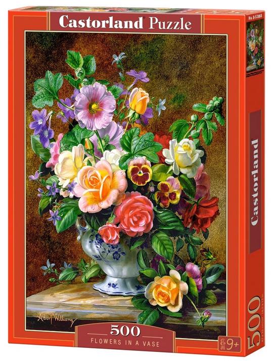 Пазл Castorland Цветы в вазе 500 дет.
