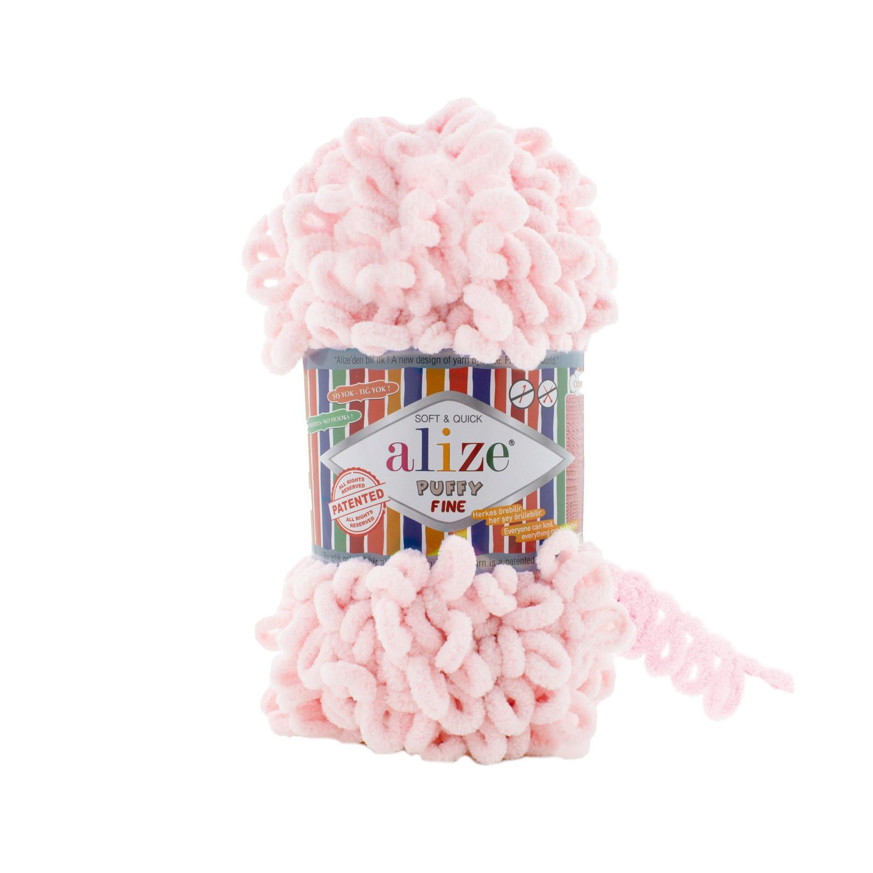 Пряжа Alize Puffy Fine 639