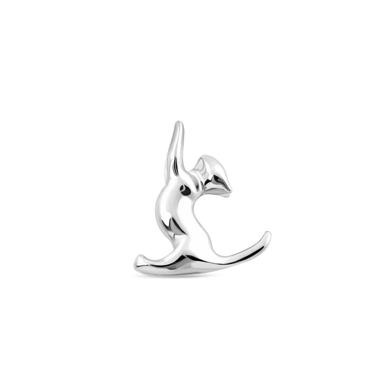 Серебряный кулон Кошка 2,45 г (1291836787)