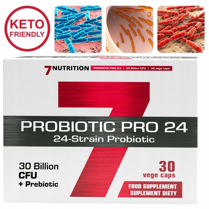 Пробіотики Probiotic Pro 24 Strain 30 Billon CFU Prebiotic 30 капсул - фото 2