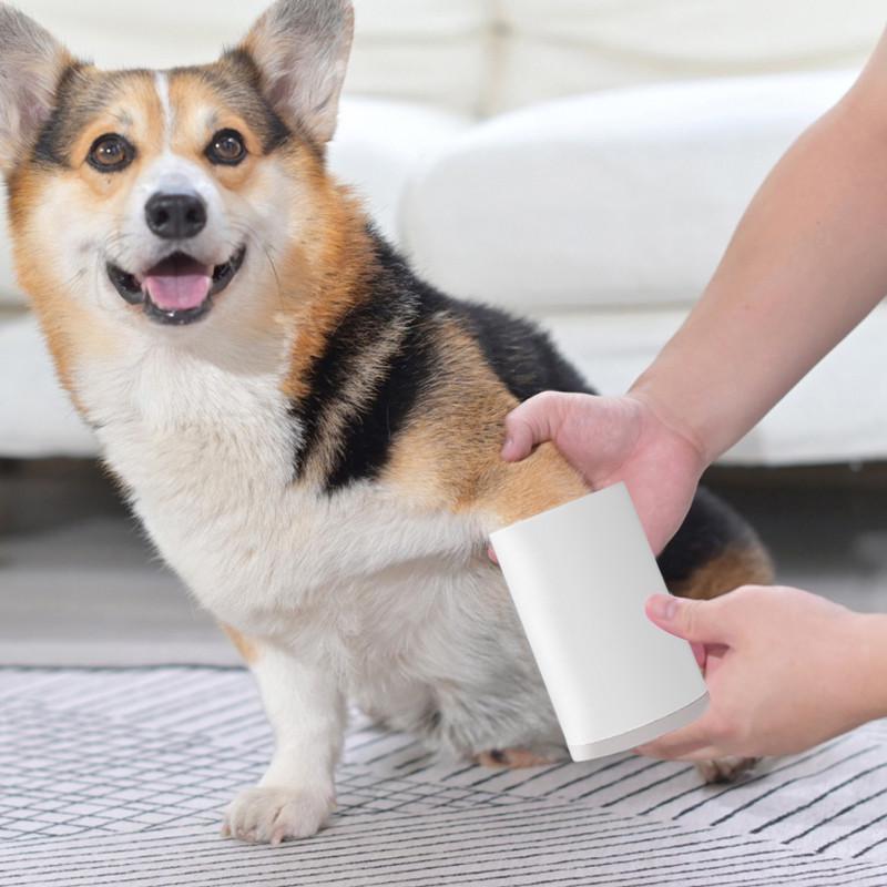 Лапомойка для собак Carno 8x13 см Белый с серым (1282945799) - фото 3