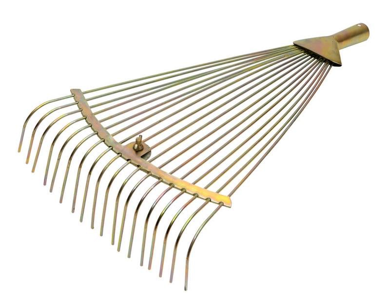 Граблі віяльні MasterTool Gm розсувні оцинковані 500х390 мм (13419)