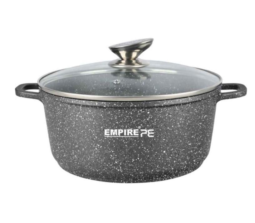 Кастрюля Empire с антипригарным гранитным покрытием 2 л Grey (14253886)