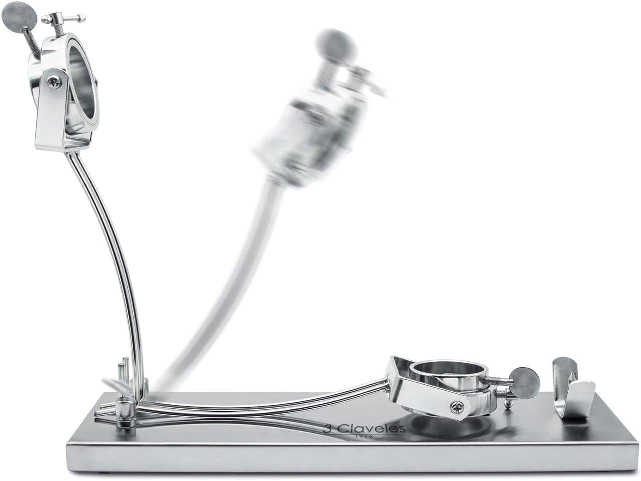Подставка для нарезки хамона 3 Claveles 49х16 5х39 см с нескользящими ножками из нержавеющей стали (01737)