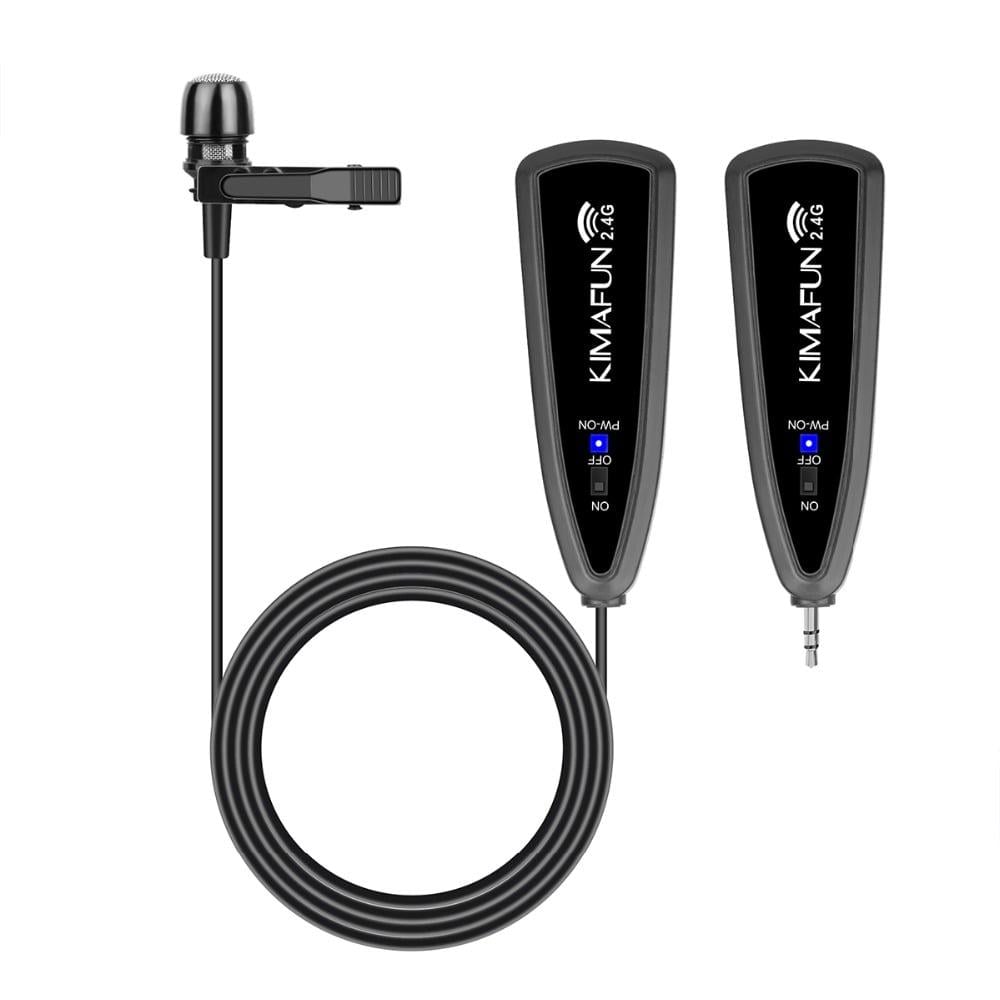 Беспроводной петличный микрофон KIMAFUN KM-G210 / петличка для камеры и смартфона Беспроводной петличный микрофон KIMAFUN KM-G210 / петличка для камеры и смартфона