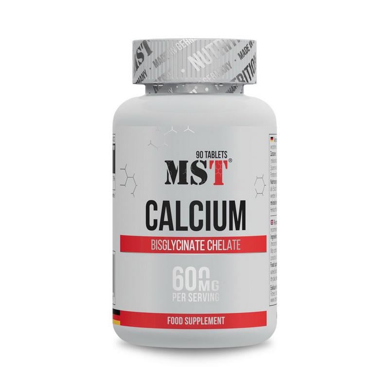 Кальцій бісгліцинат MST Calcium Bisglycinate Chelate 600 mg 90 табл.