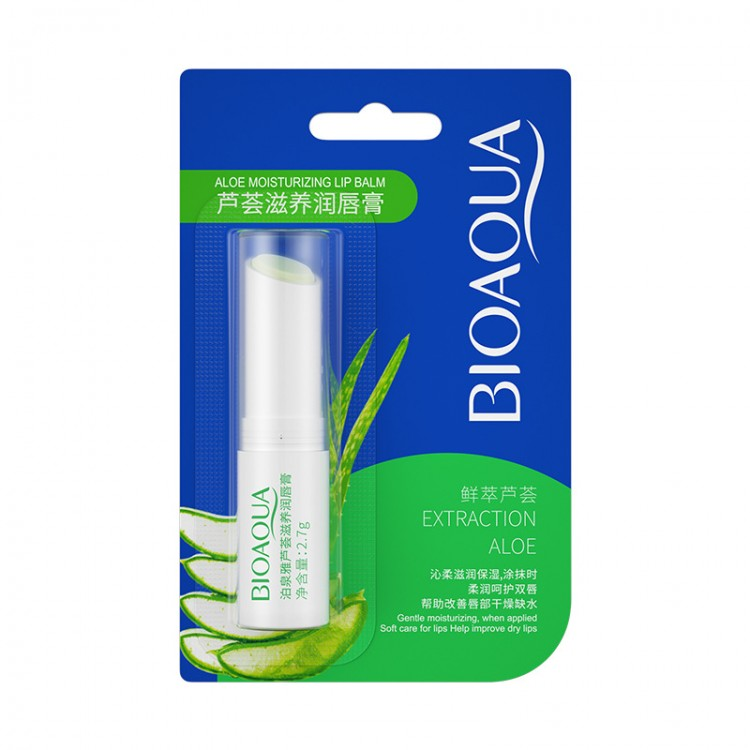 Гигиеническая помада для губ Bioaqua Extraction Aloe 3 г (ВИ2249)