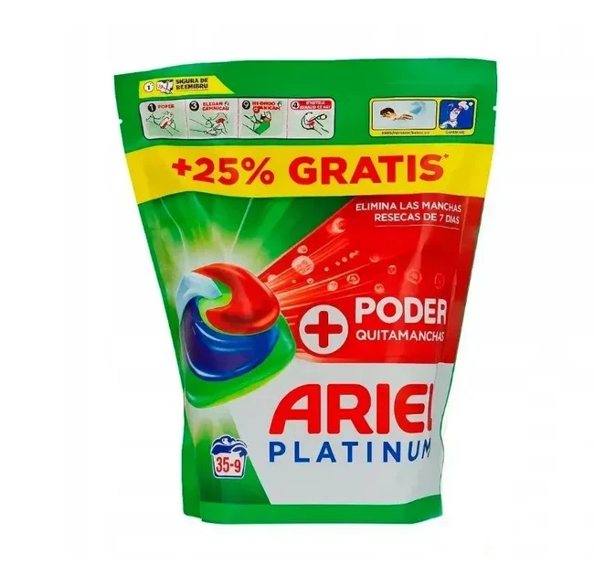 Капсулы для стирки Ariel Pods+ All-in-1 Extra Stain Removal Экстрасила вывод пятен 44 шт.