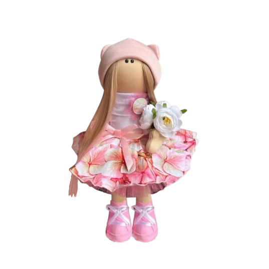 Лялька Тільда Гортензія ручної роботи (3717)