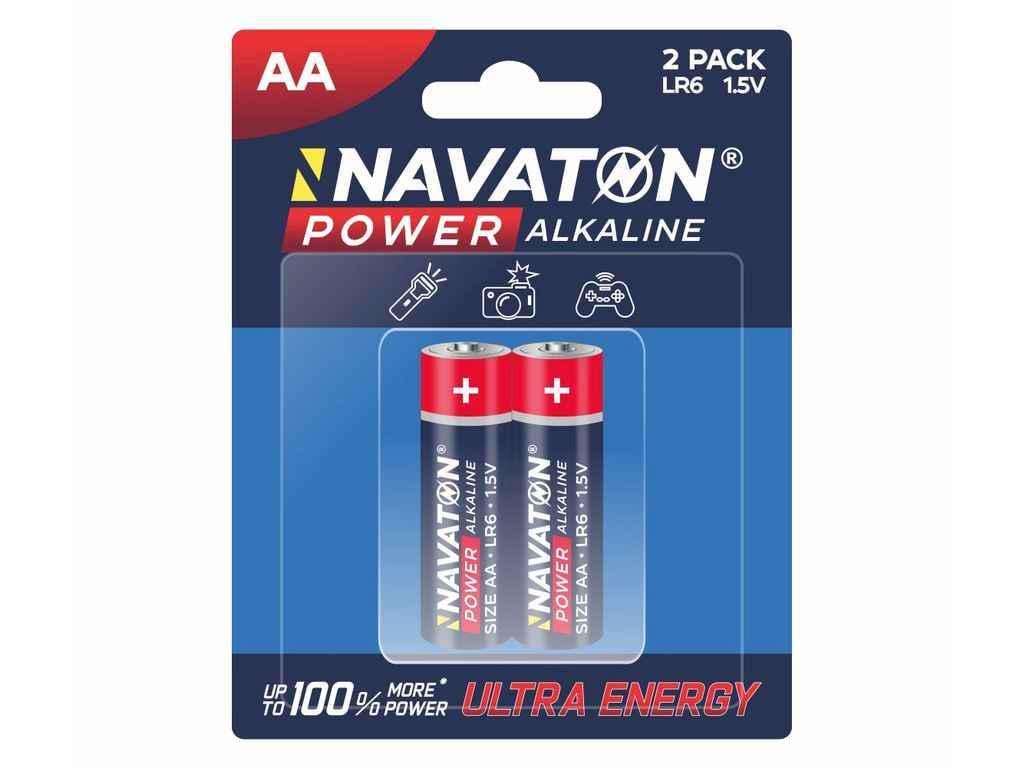 Батарейка щелочная NAVATON LR03 POWER Alkaline 2AA-LR6-2B 2 шт. (1072921) Батарейка щелочная NAVATON LR03 POWER Alkaline 2AA-LR6-2B 2 шт. (1072921)