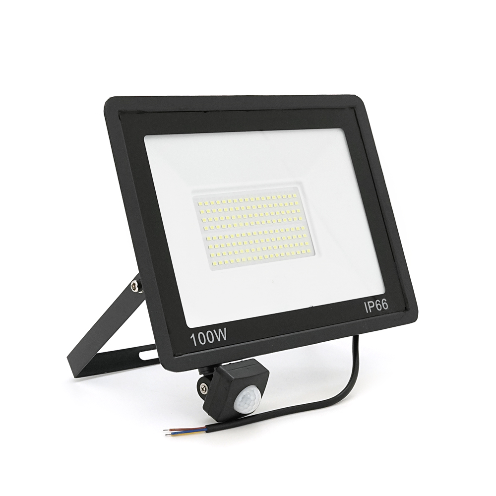 Прожектор LED с датчиком движения Ritar ZB-PGGY-100W 100 Вт SMD2835 (17291)