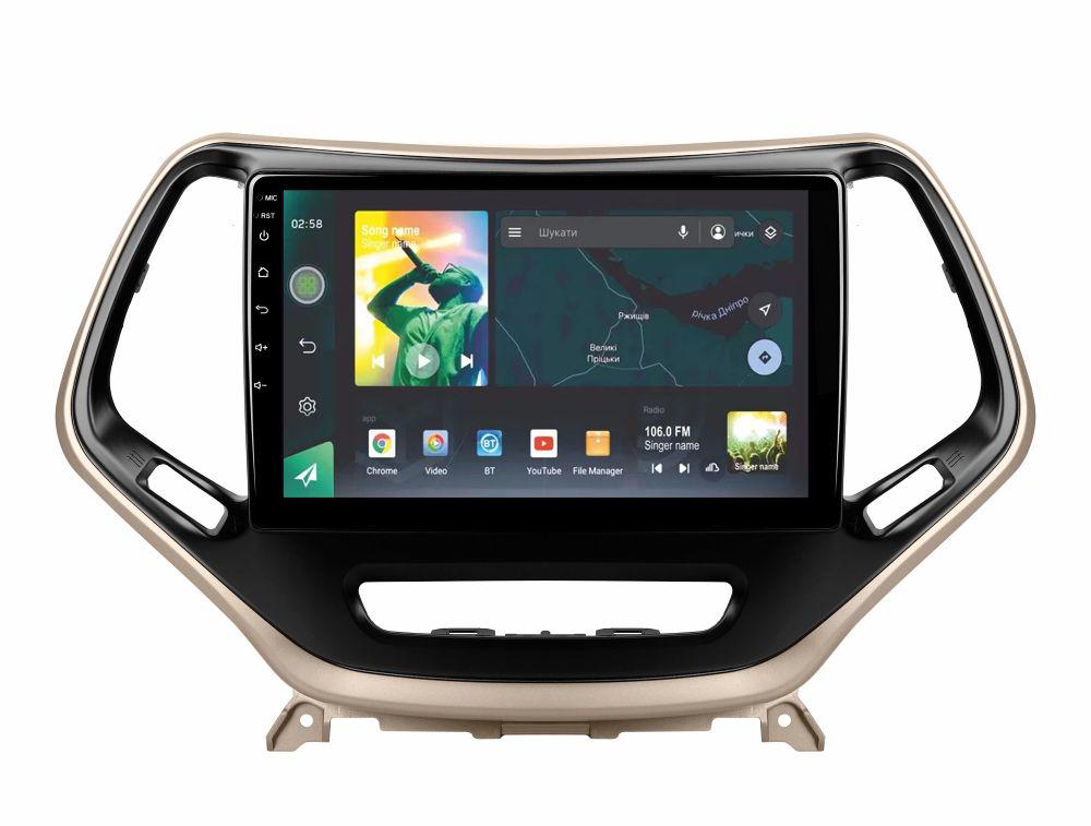 Штатная магнитола Sigma X10464 10 4/64 GB для Jeep Cherokee 5 KL 2014-2018 г. 10" (AR-72317)