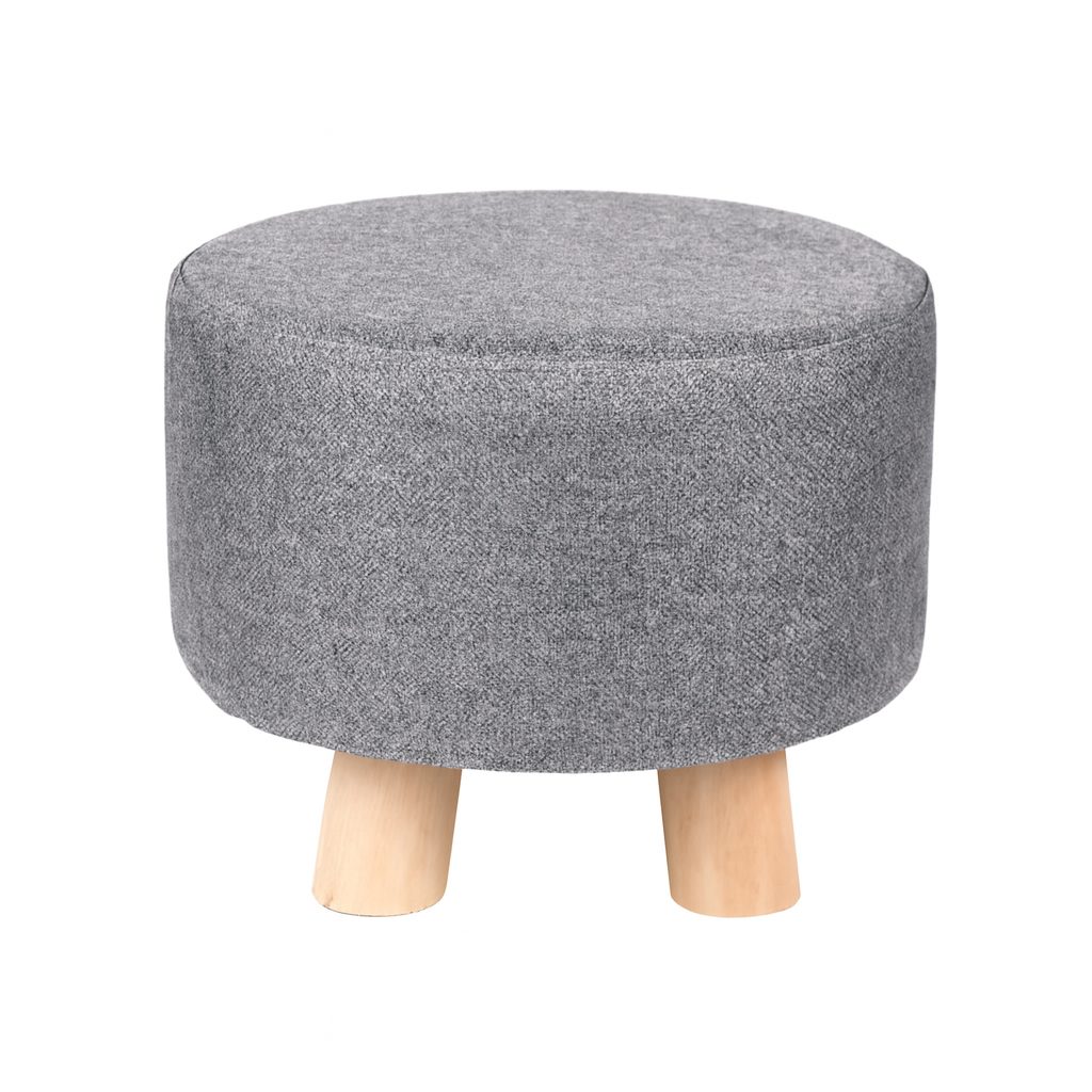 Пуф мягкий Texture R33438 28х29 см Серый