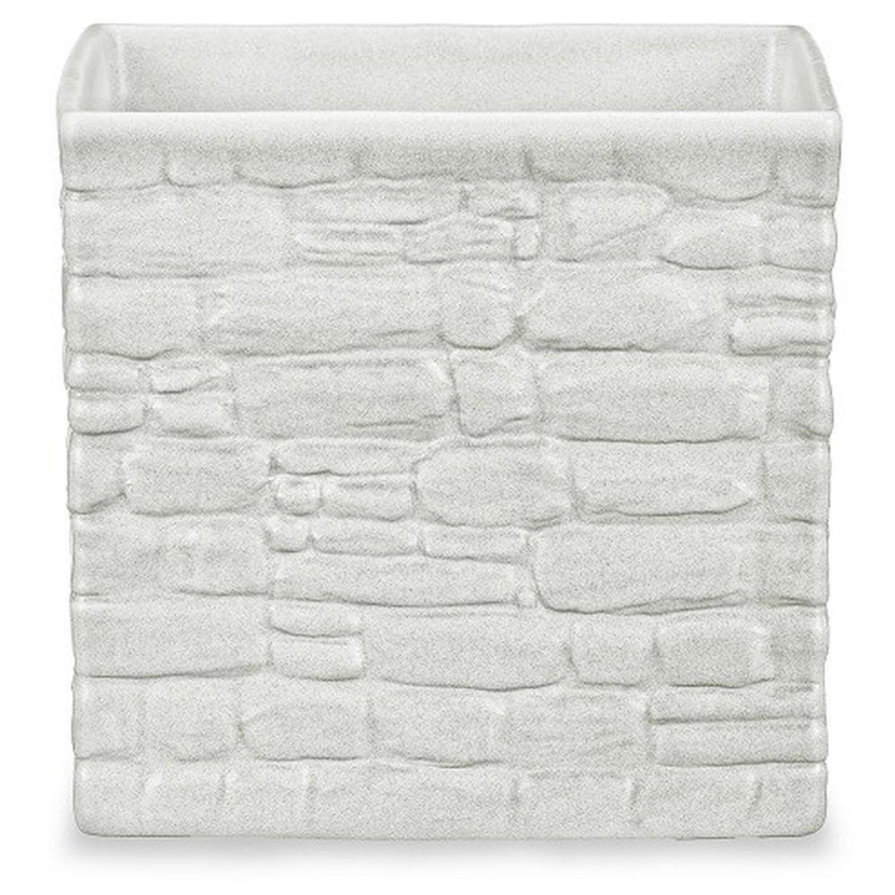 Кашпо Scheurich Stone Look 18 см Білий (63425) - фото 2 Кашпо Scheurich Stone Look 18 см Білий (63425) - фото 2