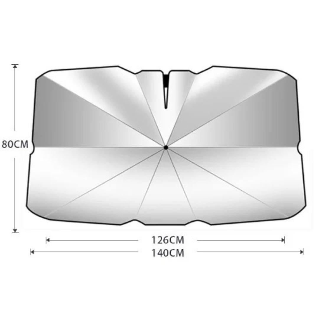 Парасолька автомобільна Bodasan сонцезахисна на лобове скло (CWS8) - фото 10 Парасолька автомобільна Bodasan сонцезахисна на лобове скло (CWS8) - фото 10