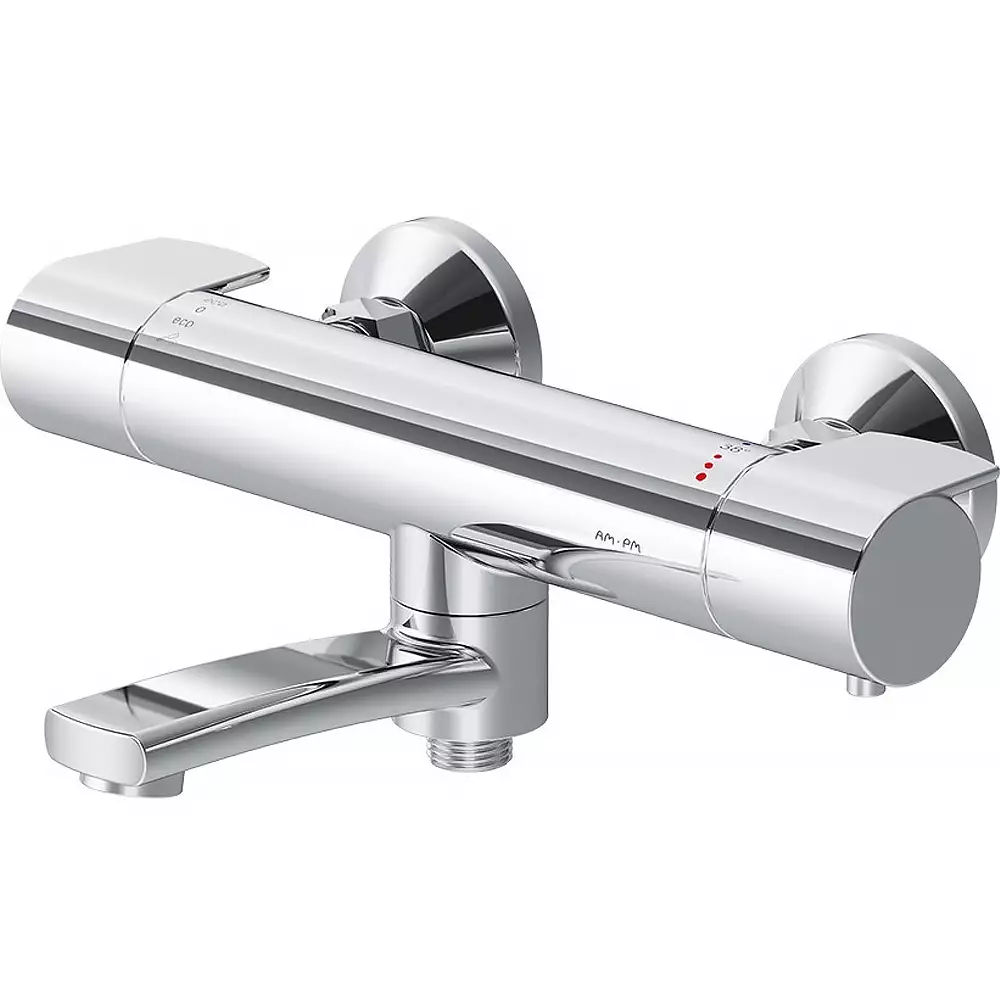 Смеситель для ванной AM.PM X-Joy S F85A50000 с термостатом Хром (577642)