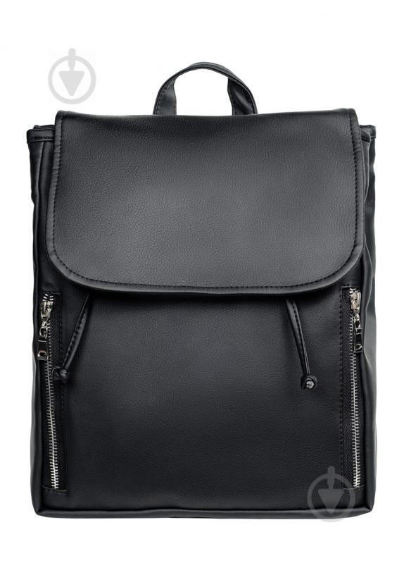 Женский рюкзак Sambag Loft MZS Черный (22203001)