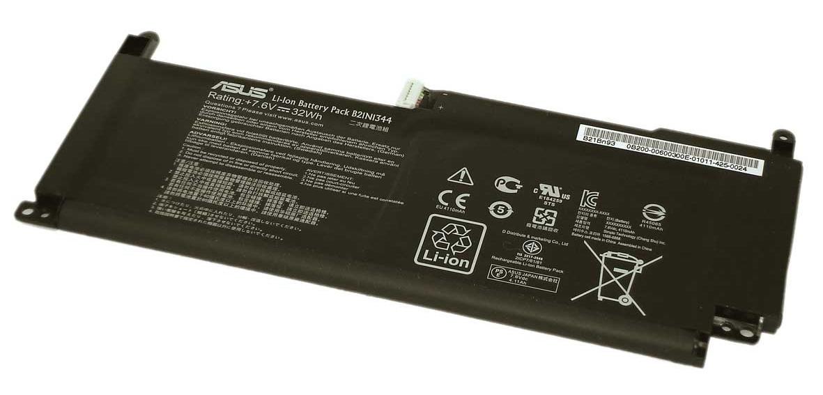 Аккумулятор для ноутбука Asus B21N1344 7,6V 4110 mAh Black