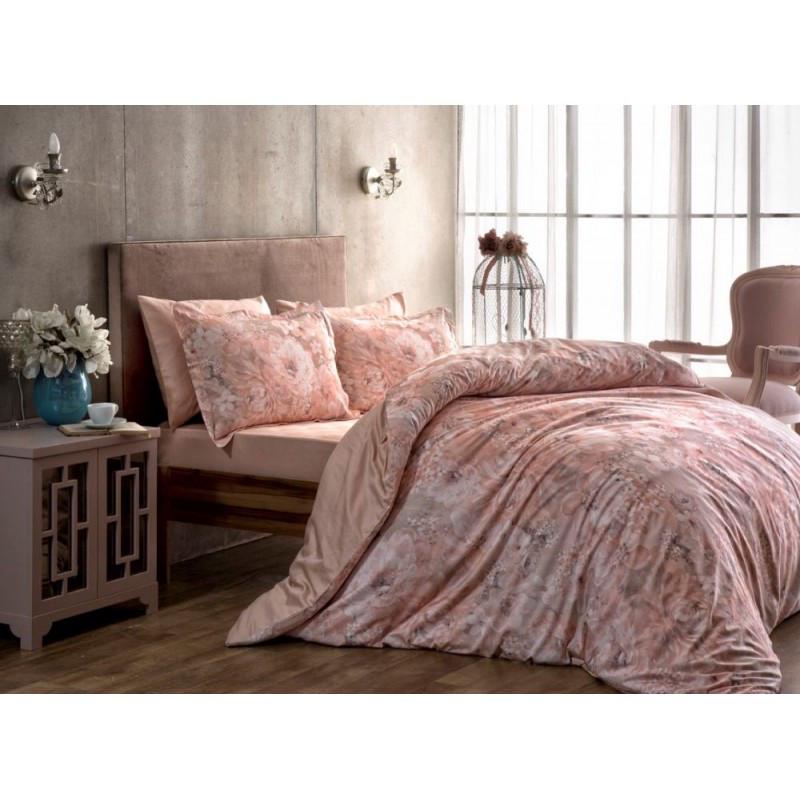 Постельное белье Tac Digital Blanche v01 pembe евро Розовый (2000022082860)