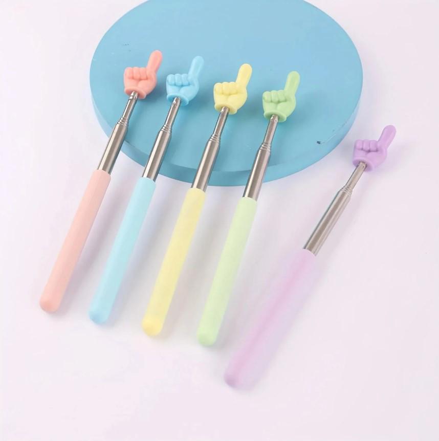 Указка-палец телескопическая Пикми с рукой 21-68 см Фиолетовый (1000-ZB-848F) - фото 2 Указка-палец телескопическая Пикми с рукой 21-68 см Фиолетовый (1000-ZB-848F) - фото 2