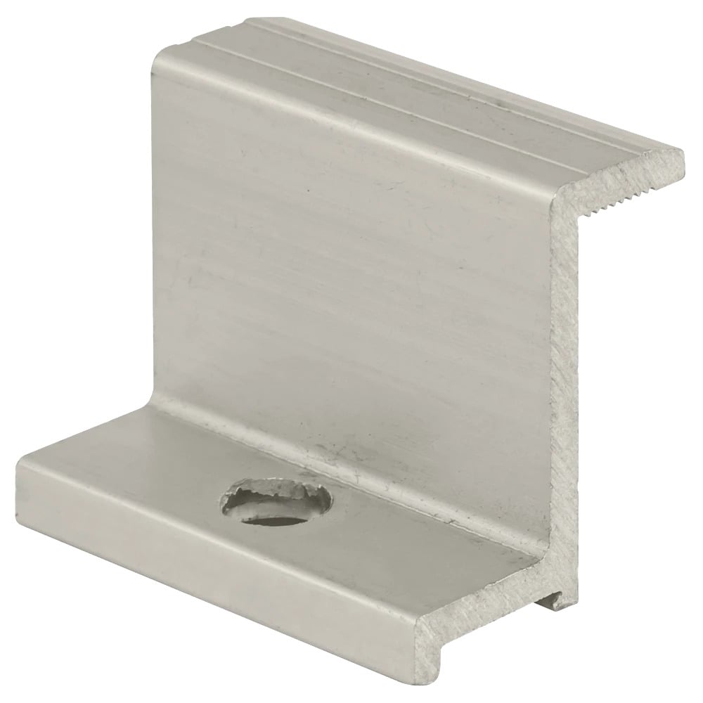 Прижим Z-образный Altek Al H30 L50 для крепления солнечных панелей Серый (27918876)