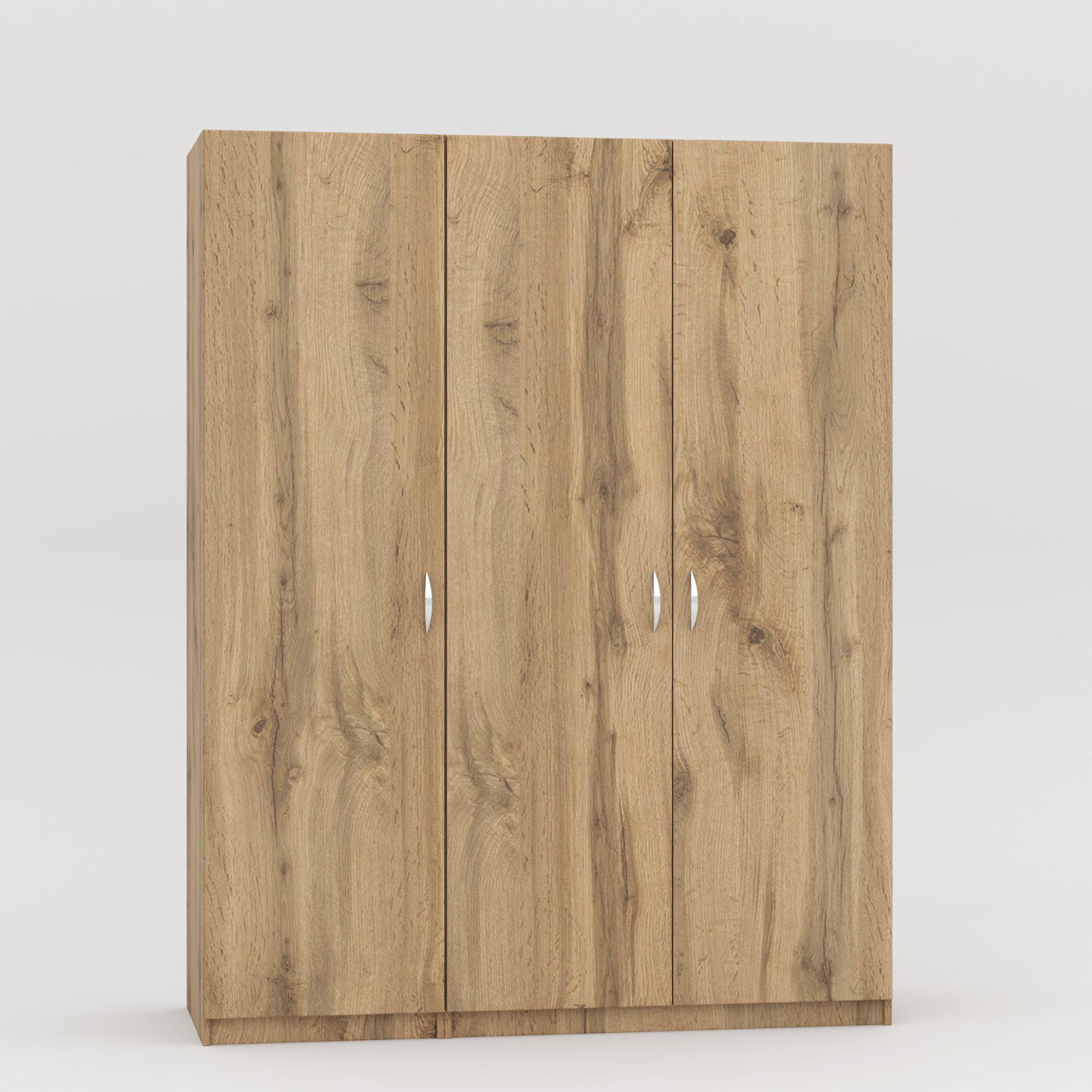 Шкаф-гардеробная комплект 1950x1500x520 мм Дуб тахо - фото 2