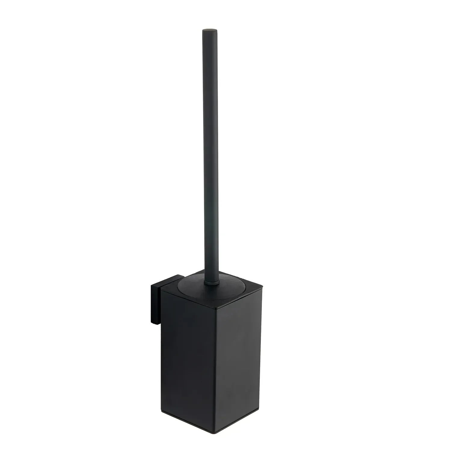 Щетка для унитаза VBI Quadro настенная Черный (VBI-040122BL)