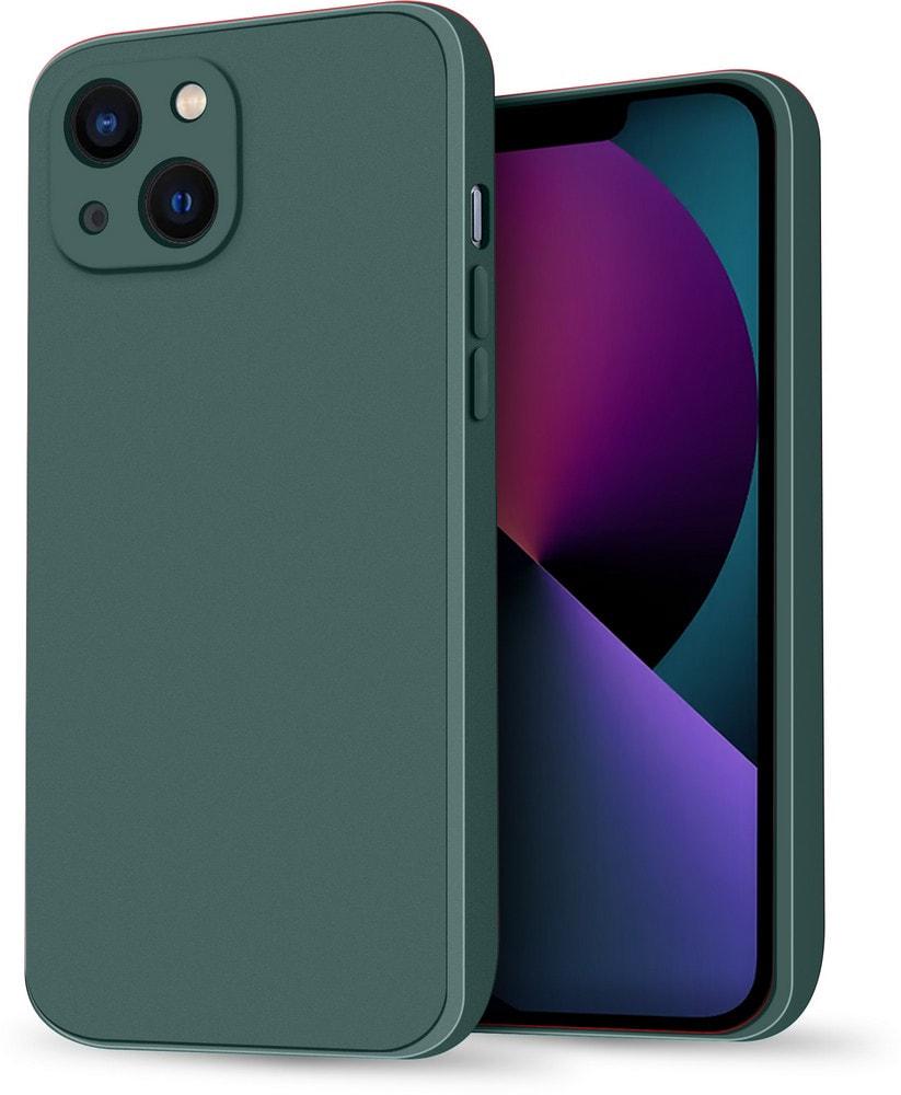 Силиконовый чехол HardCorner iPhone 13 (с микрофиброй) Green (35393-08)