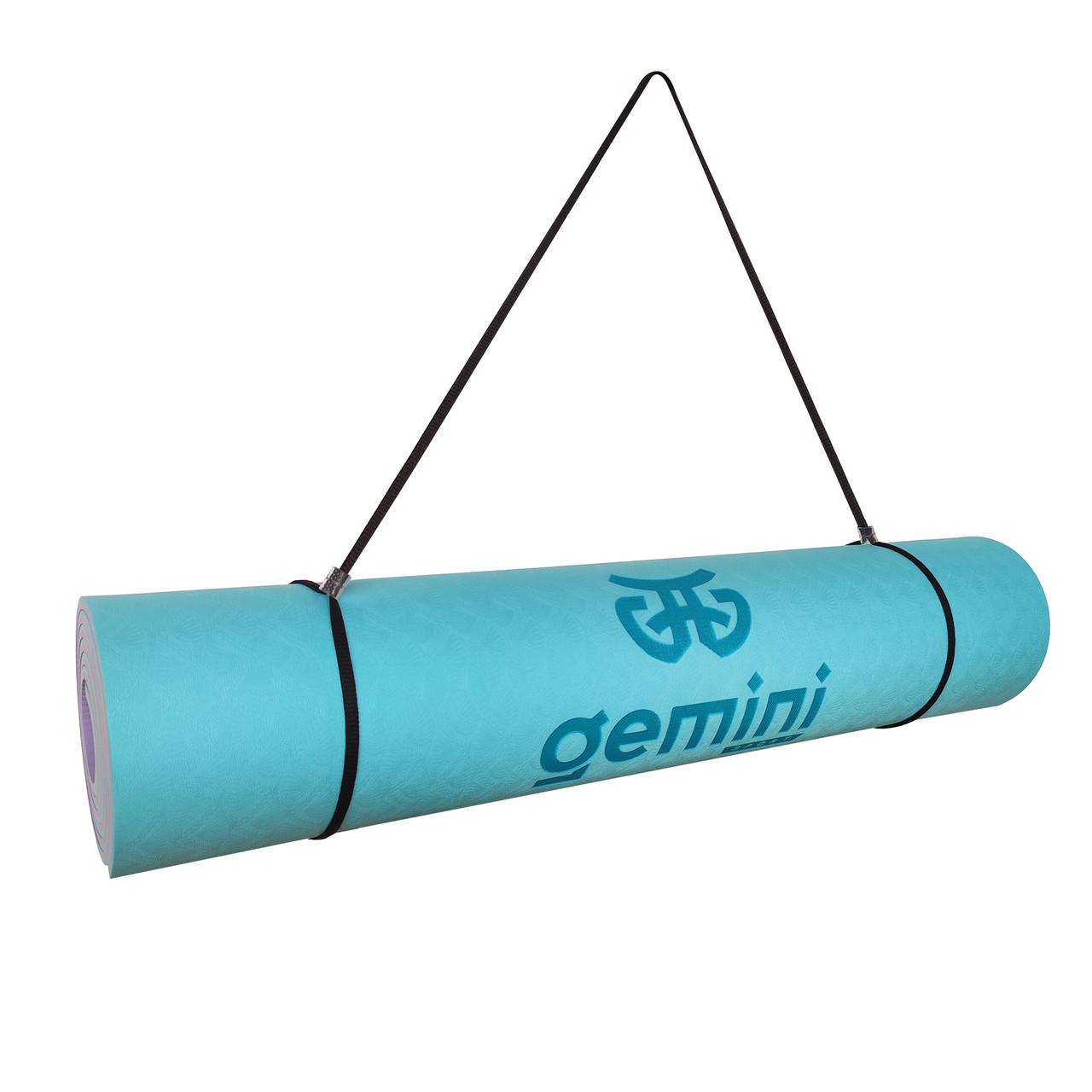 Коврик для фитнеса и йоги Gemini Pro GE-6LBLV TPE/TC 6 мм (14729322) - фото 5 Коврик для фитнеса и йоги Gemini Pro GE-6LBLV TPE/TC 6 мм (14729322) - фото 5