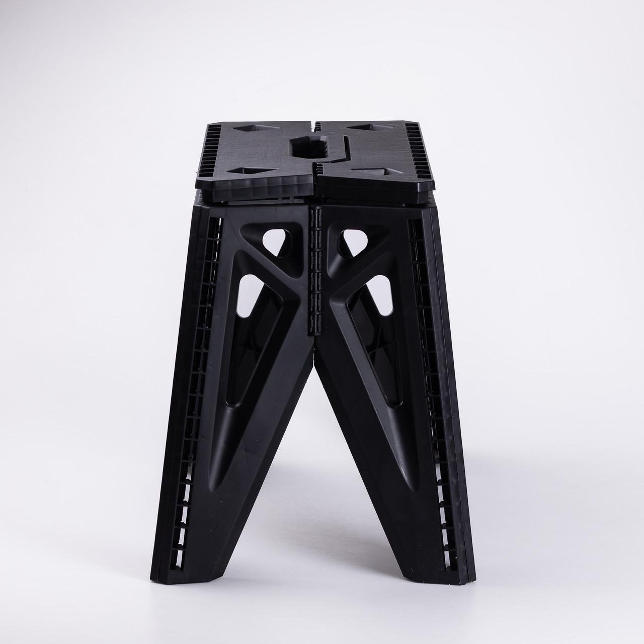 Табуретка складная пластиковая туристическая Черный (6734) - фото 5 Табуретка складная пластиковая туристическая Черный (6734) - фото 5