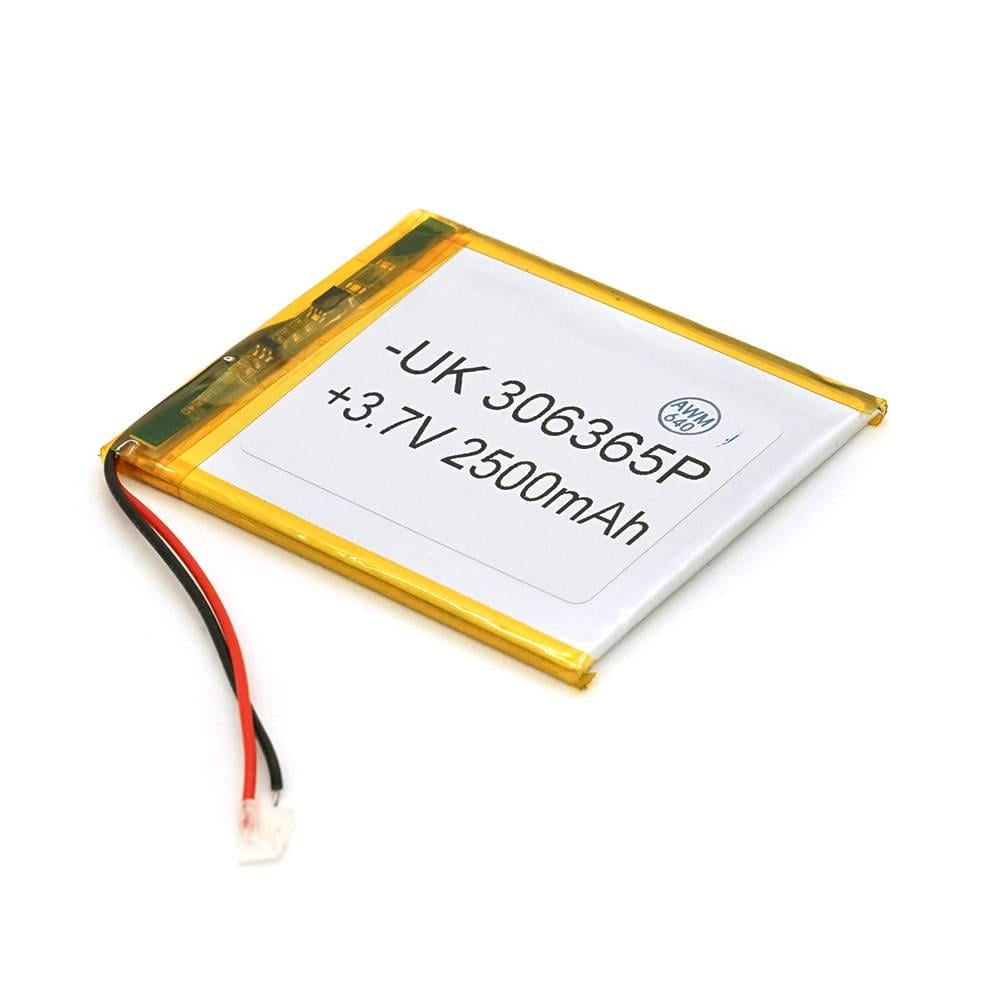 Акумулятор літій-полімерний 3,7В Li-ion 2200 мАг 4х63х65 мм (34213)