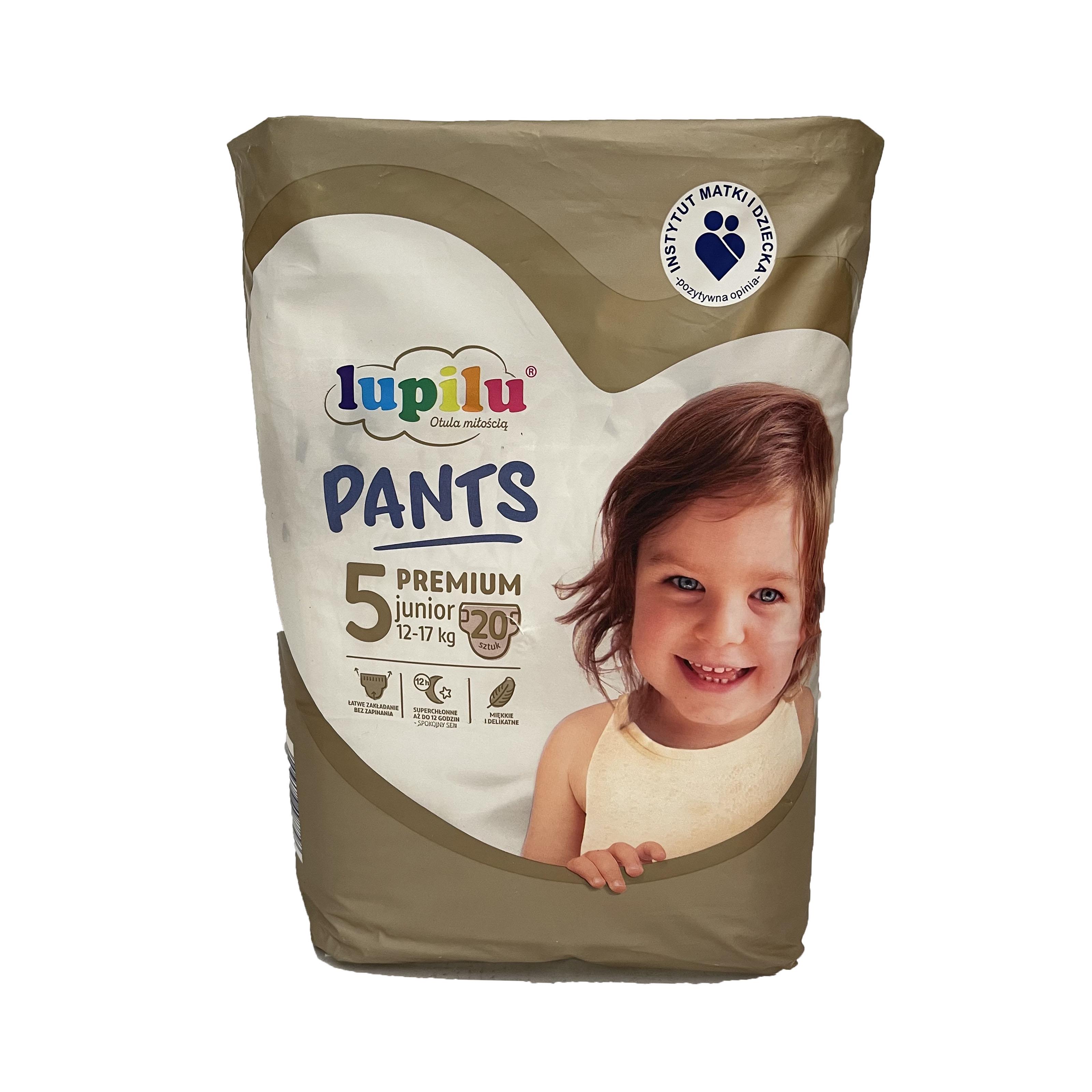 Подгузники-трусики Lupilu Pantsy PREMIUM 5 Junior 12-17 кг 20 шт. (LP5-20)