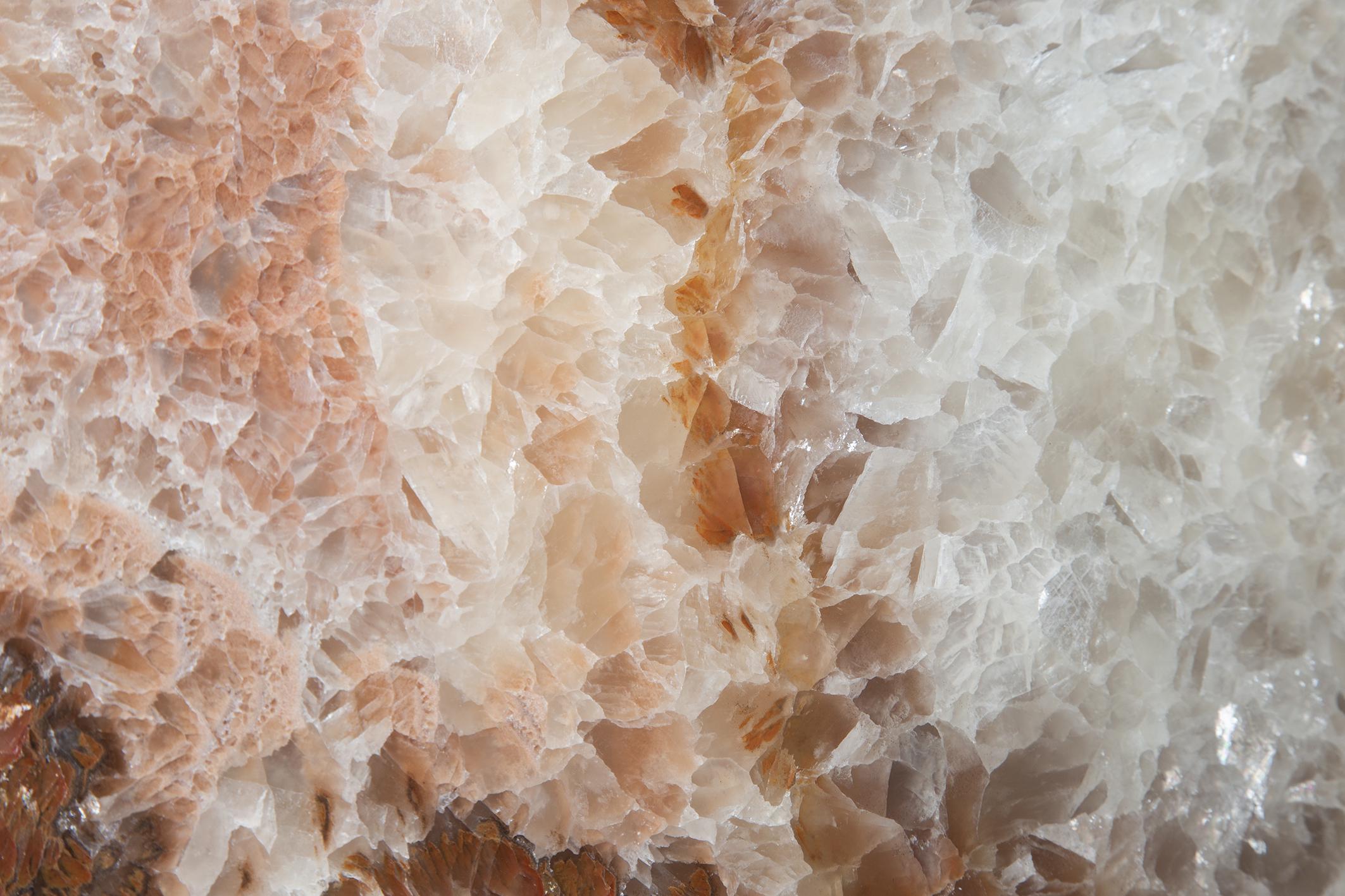 Фотошпалери флізелінові Бежеві кристали 153х230 см (S5WTR-029/3)