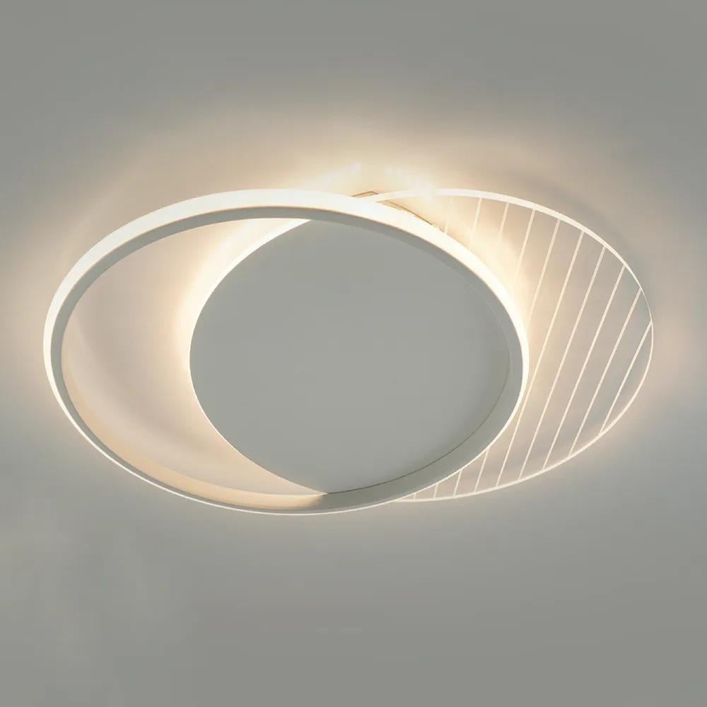 Люстра светодиодная ESLLSE AMATO 60W/2R/APP/400x520x52/220V/IP20 White/Clear (27712905)