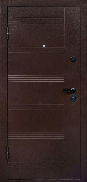 Двері вхідні БЦ Онікс метал/МДФ 960x2050 мм