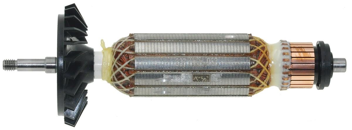 Якорь VJ Parts для болгарки УШМ B WS 9-125 S код 1619P10952/1604010BN1 165х31 посадка 6 мм