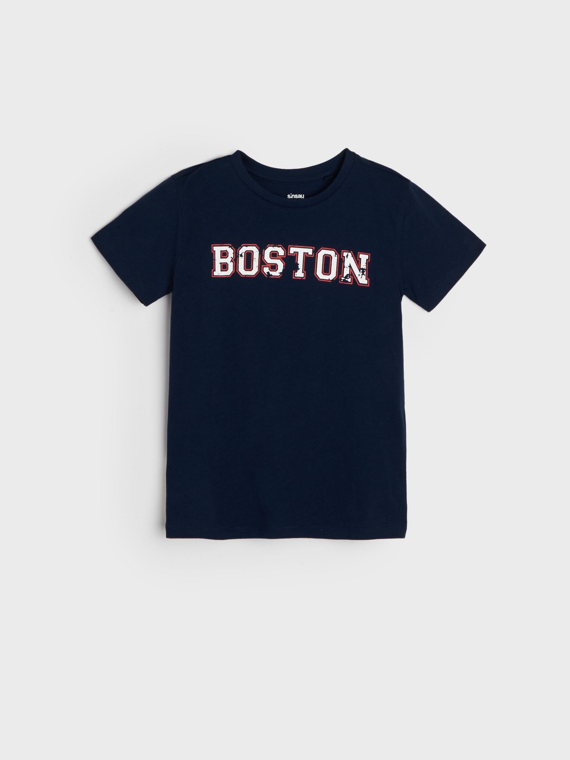 Футболка детская Sinsay 6699M Бостон 104 см Синий (3331109412684) Футболка детская Sinsay 6699M Бостон 104 см Синий (3331109412684)