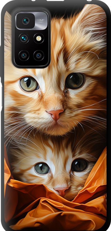 Чохол на Xiaomi Redmi 10 Котики 2 (5664b-2488-42517) Чохол на Xiaomi Redmi 10 Котики 2 (5664b-2488-42517)