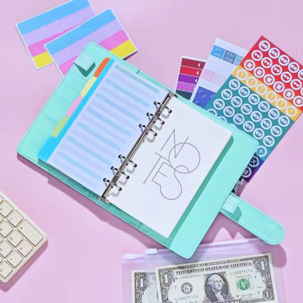 Блокнот-планер для денег бюджета и хранения финансов/для ведения учета дохода формат А6 Голубой - фото 4 Блокнот-планер для денег бюджета и хранения финансов/для ведения учета дохода формат А6 Голубой - фото 4