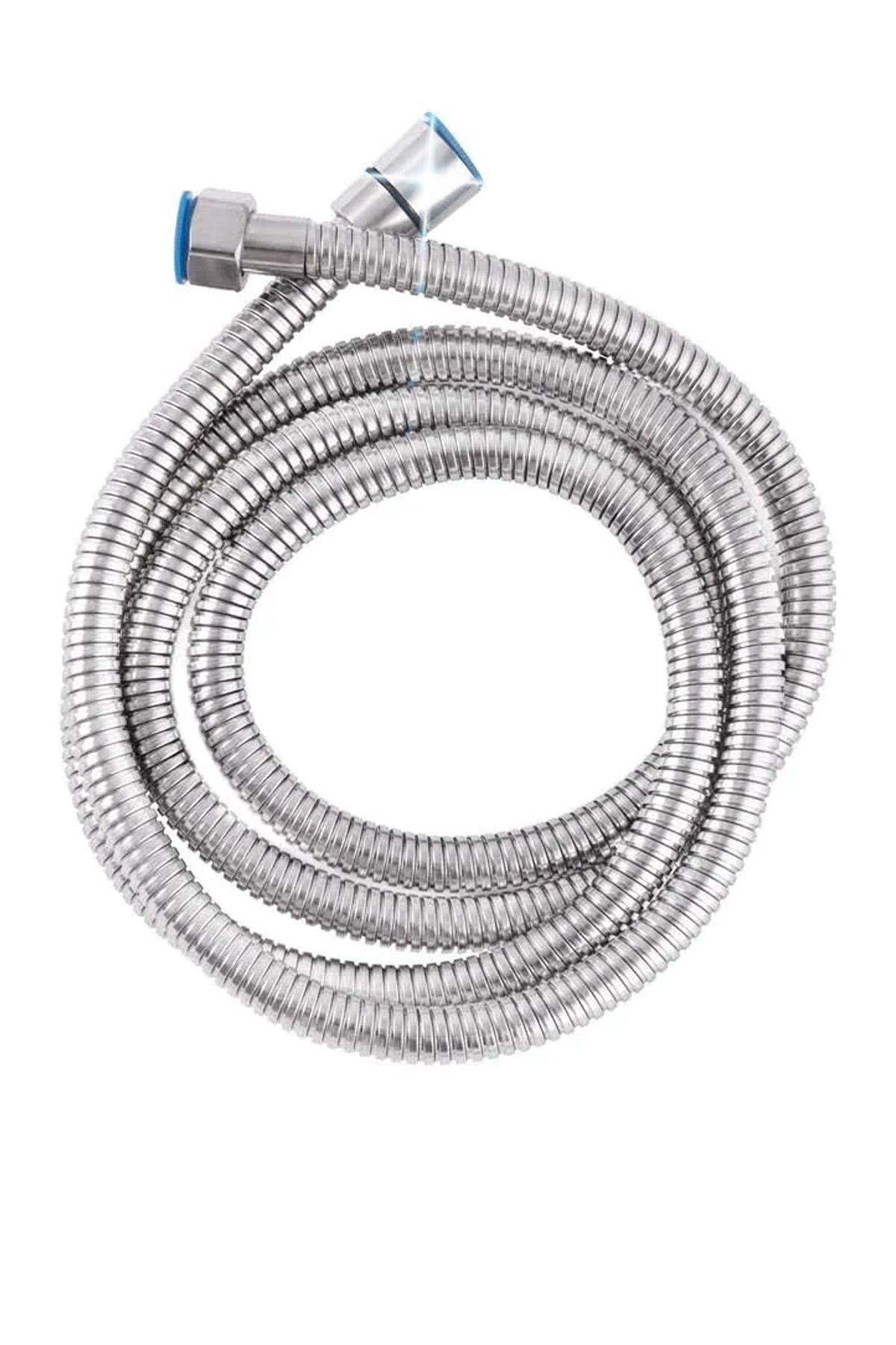 Шланг для душа BRS нержавеющая сталь растяжной 150-200 см (582091330) Шланг для душа BRS нержавеющая сталь растяжной 150-200 см (582091330)