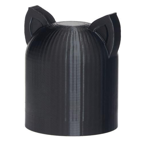 Защитный колпачок фаркопа Котик черный