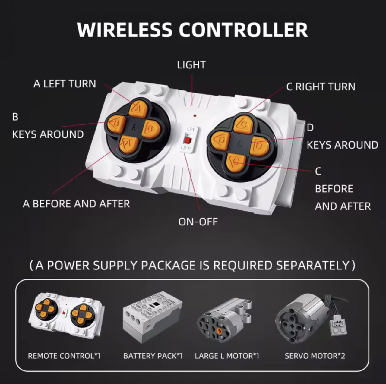 Конструктор спортивний автомобіль McLaren на радіокеруванні 3316 деталей (KO-37) - фото 6 Конструктор спортивний автомобіль McLaren на радіокеруванні 3316 деталей (KO-37) - фото 6